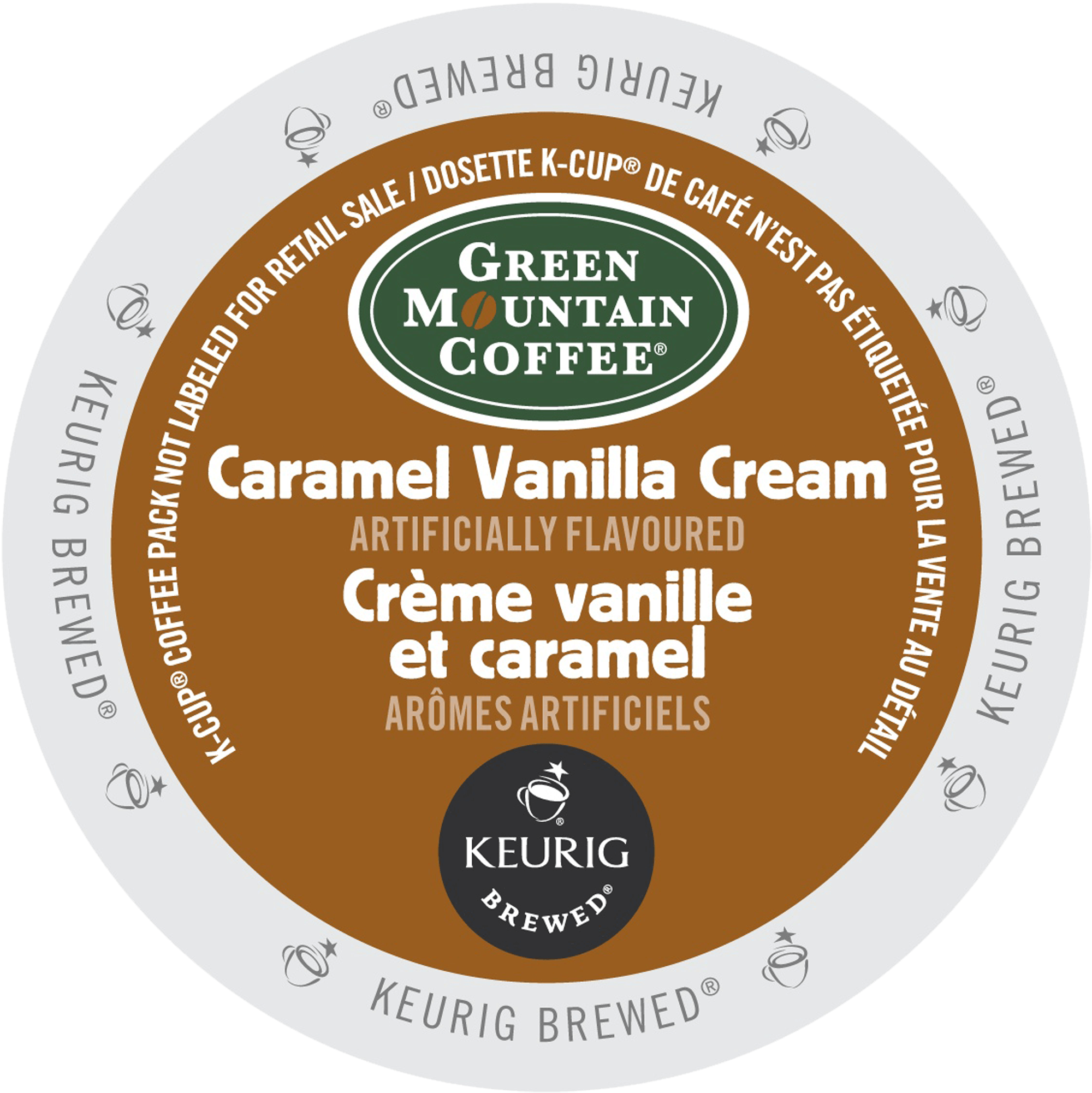 GREEN MOUNTAIN Caramel Vanilla Cream Coffee Gran Sasso