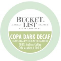 Bucket List Coffee Copa Dark Decaf – Foncé