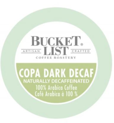 Bucket List Coffee Copa Dark Decaf